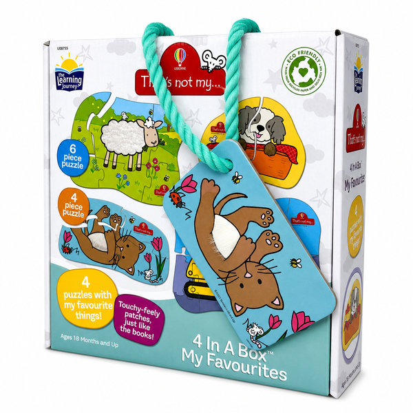 That's Not My… 4-in-a-Box Puzzle Set: My Favourites
