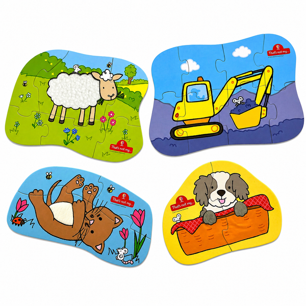 That's Not My… 4-in-a-Box Puzzle Set: My Favourites