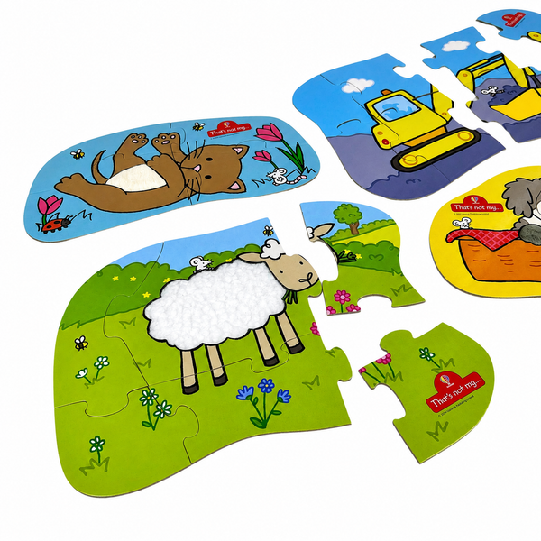 That's Not My… 4-in-a-Box Puzzle Set: My Favourites
