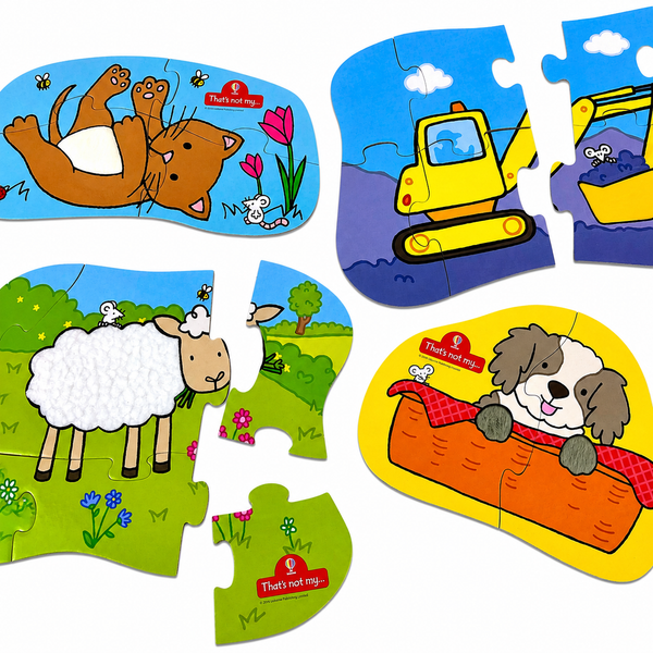 That's Not My… 4-in-a-Box Puzzle Set: My Favourites