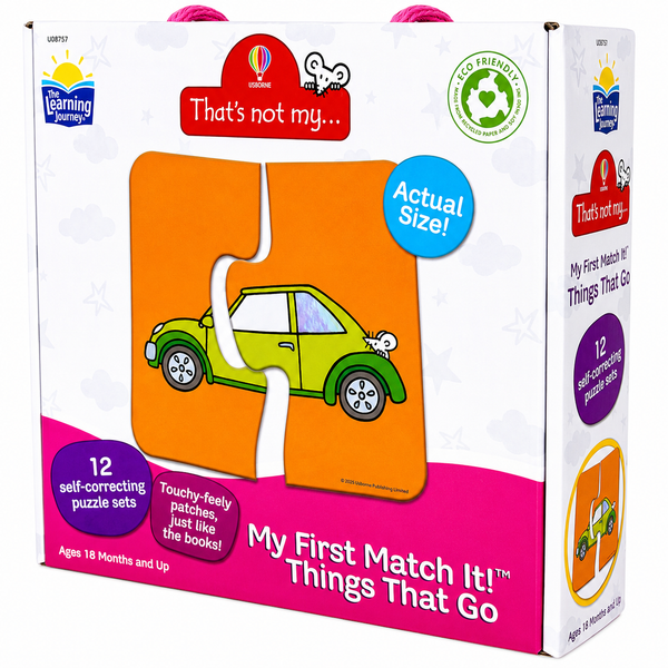That's Not My… My First Match It! Things That Go