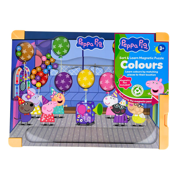 Peppa Pig: Magnetic Sort and Learn - Colours
