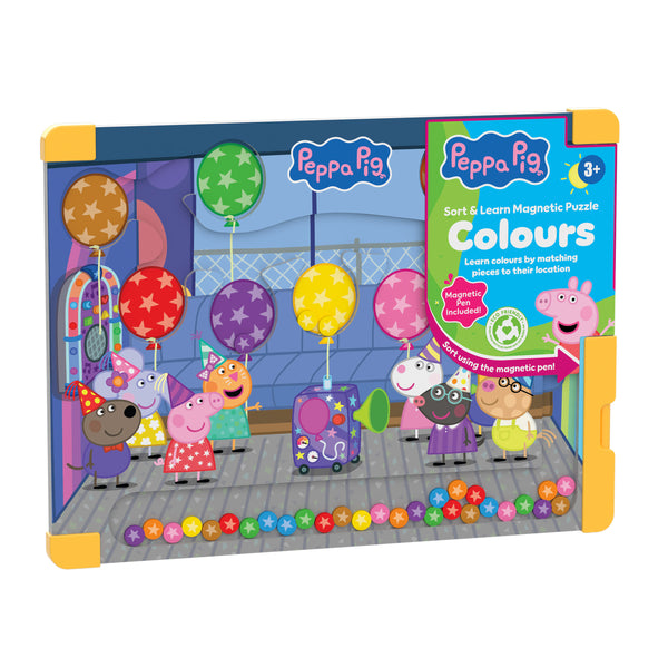 Peppa Pig: Magnetic Sort and Learn - Colours