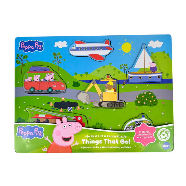 Peppa Pig: Lift and Learn - Things That Go