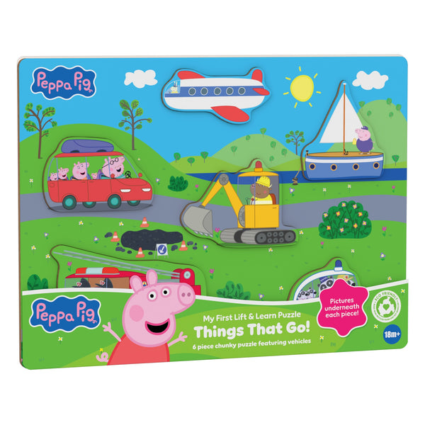 Peppa Pig: Lift and Learn - Things That Go
