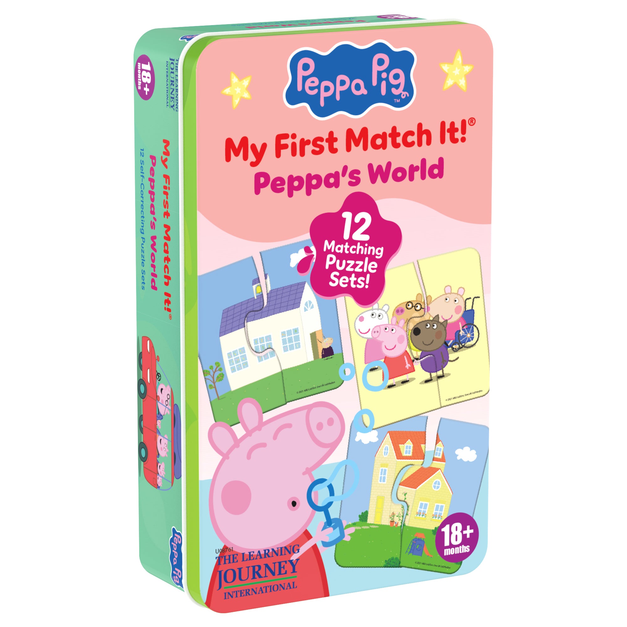 Peppa Pig: My First Match It Tin - Peppa's World – University Games