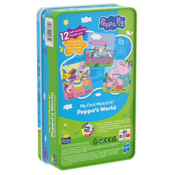 Peppa Pig: My First Match It Tin - Peppa's World