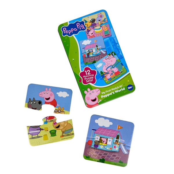 Peppa Pig: My First Match It Tin - Peppa's World