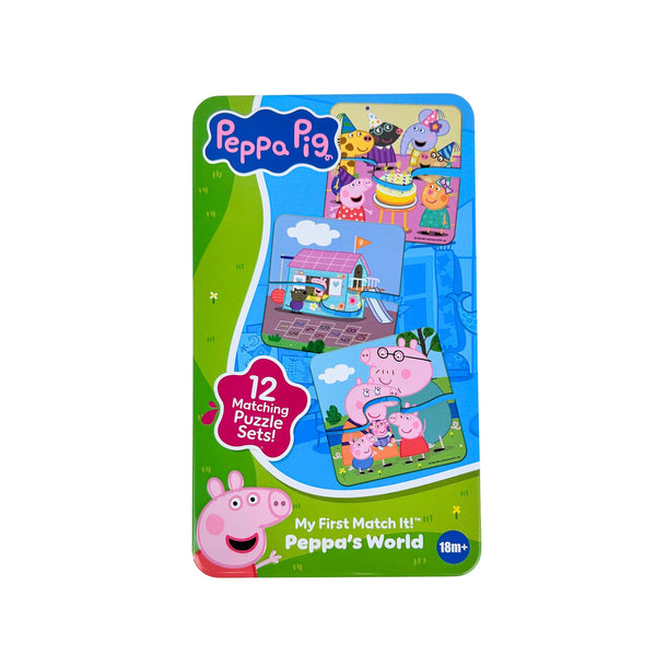 Peppa Pig: My First Match It Tin - Peppa's World