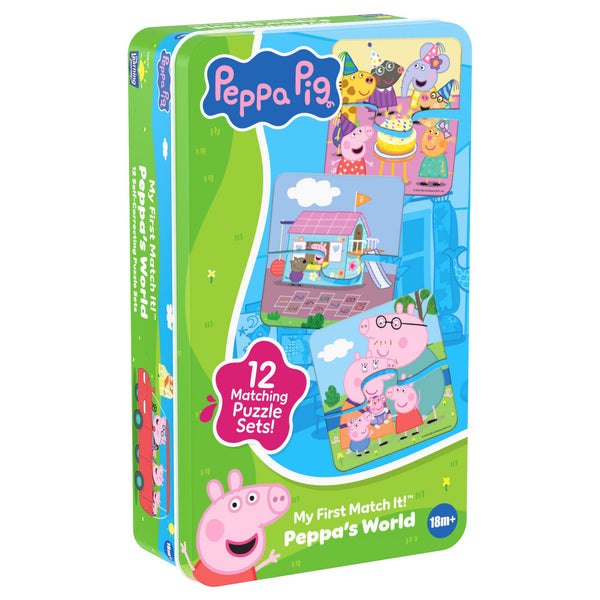 Peppa Pig: My First Match It Tin - Peppa's World