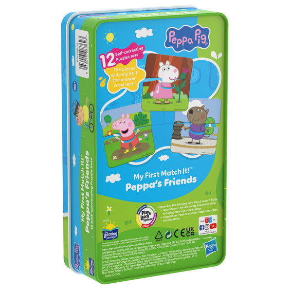 Peppa Pig: My First Match It Tin - Peppa's Friends