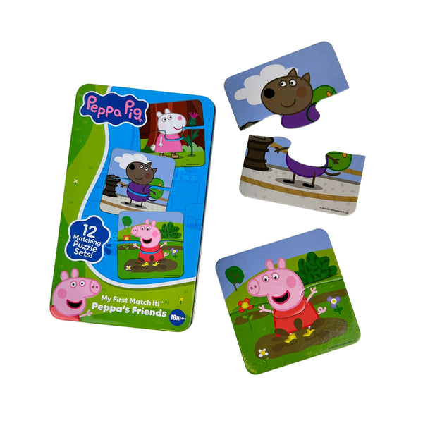 Peppa Pig: My First Match It Tin - Peppa's Friends