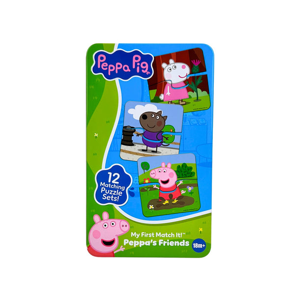 Peppa Pig: My First Match It Tin - Peppa's Friends