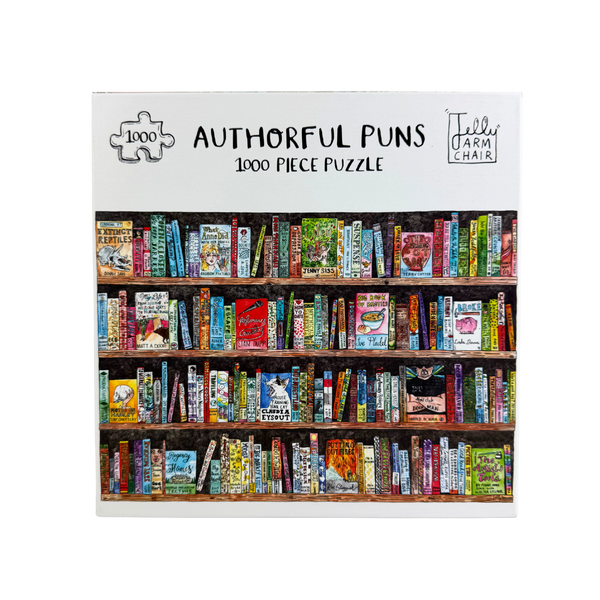 Authorful Puns Jigsaw Puzzle 1000pc