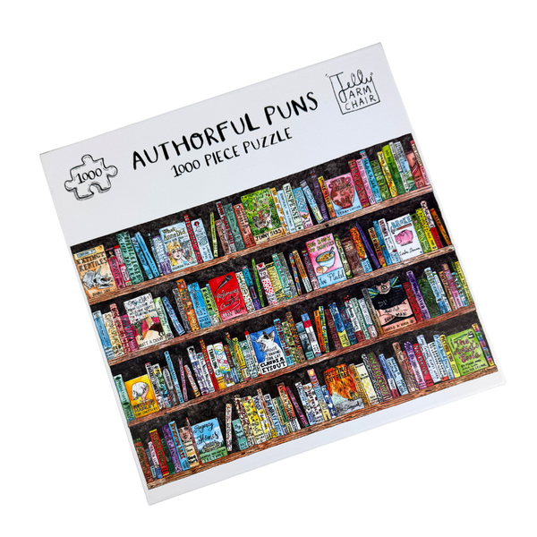 Authorful Puns Jigsaw Puzzle 1000pc