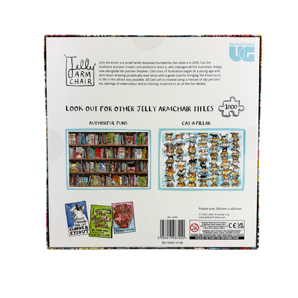 Authorful Puns Jigsaw Puzzle 1000pc