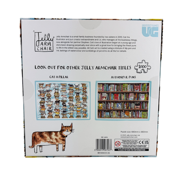 Cat-A-Pillar Jigsaw Puzzle 1000pc