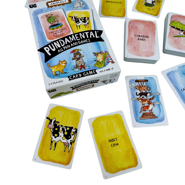 Pundamental - All Pun and Games Card Game  - Animals Edition