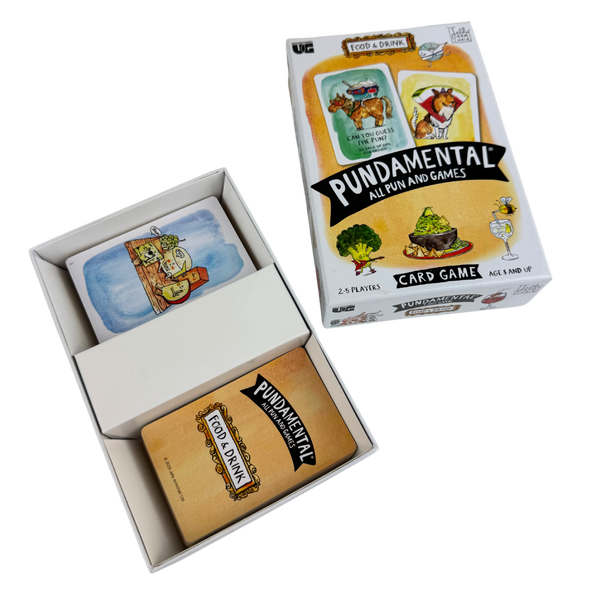 Pundamental - All Pun and Games Card Game - Food & Drink Edition
