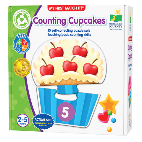 My First Match It! - Counting Cupcakes