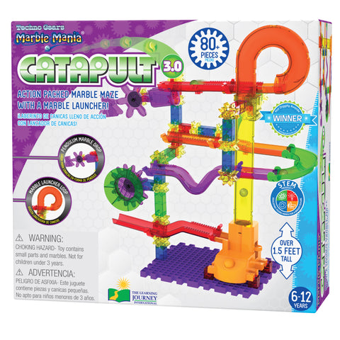 Techno Gears Marble Mania - Catapult 3.0 (80+ pcs) 