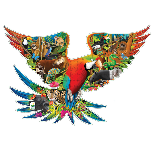 Wildlife World Puzzle - Rainforest