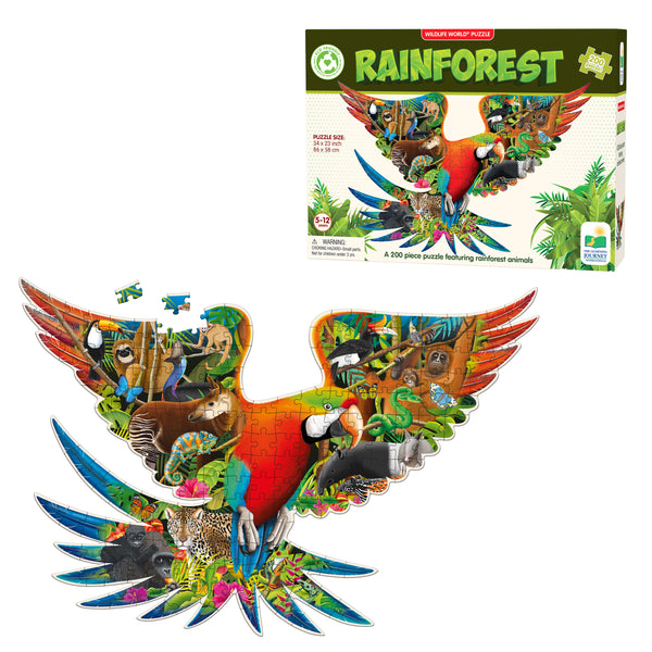 Wildlife World Puzzle - Rainforest