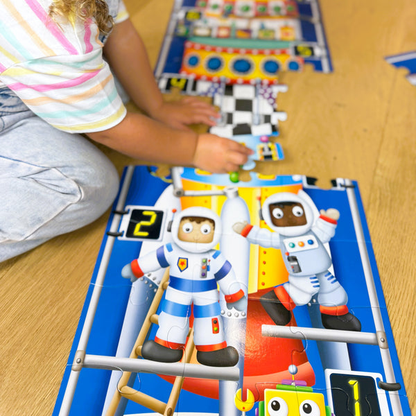Long & Tall Puzzles - Rocket Numbers
