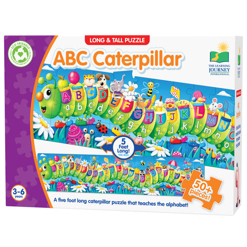 Long & Tall Puzzle ABC Caterpillar Letters