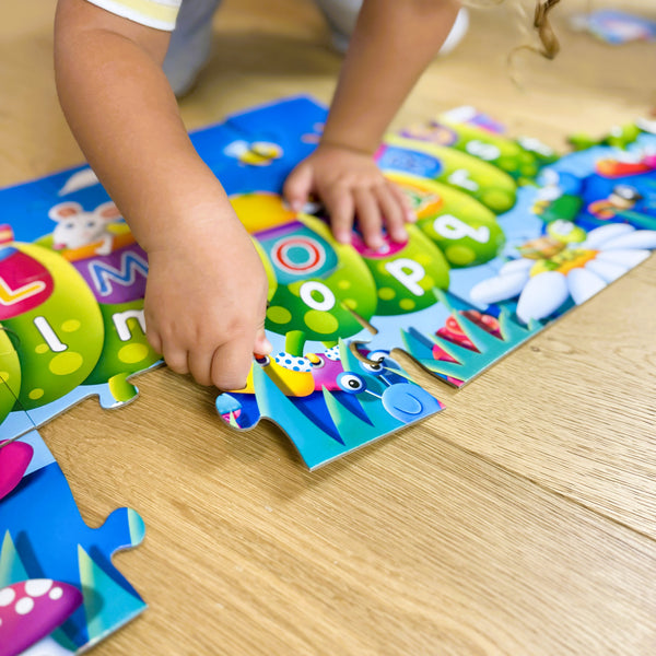 Long & Tall Puzzle - ABC Caterpillar Letters