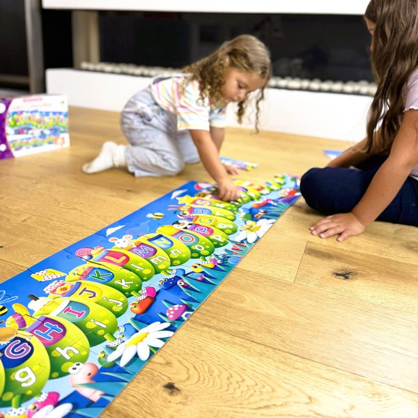 Long & Tall Puzzle - ABC Caterpillar Letters
