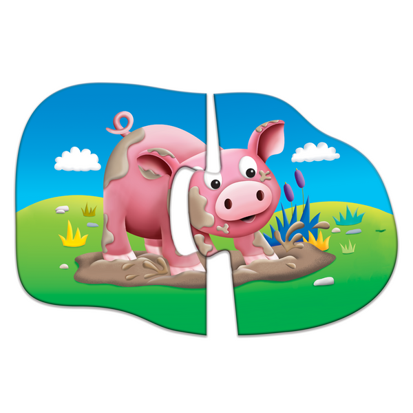 My First Puzzle Sets  4-In-A-Box Puzzles - Farm