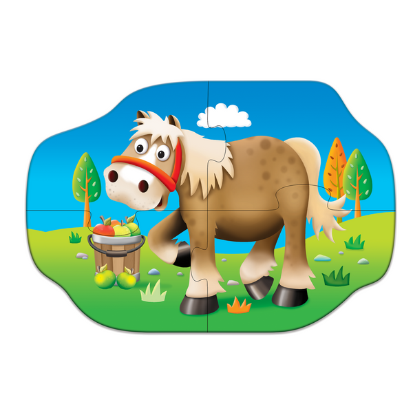 My First Puzzle Sets  4-In-A-Box Puzzles - Farm