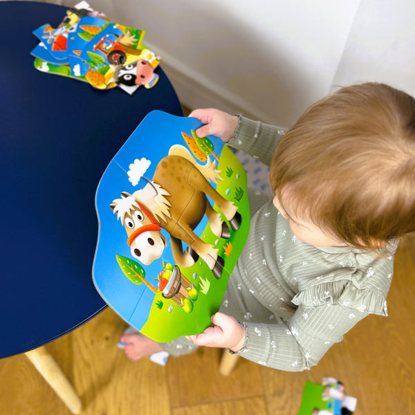 My First Puzzle Sets  4-In-A-Box Puzzles - Farm