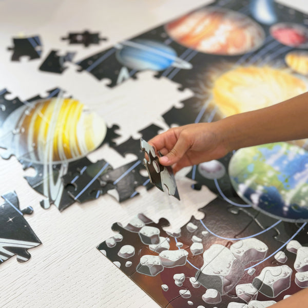 Puzzle Doubles - Glow In The Dark - Space