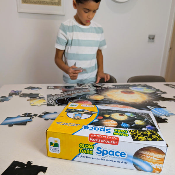 Puzzle Doubles - Glow In The Dark - Space
